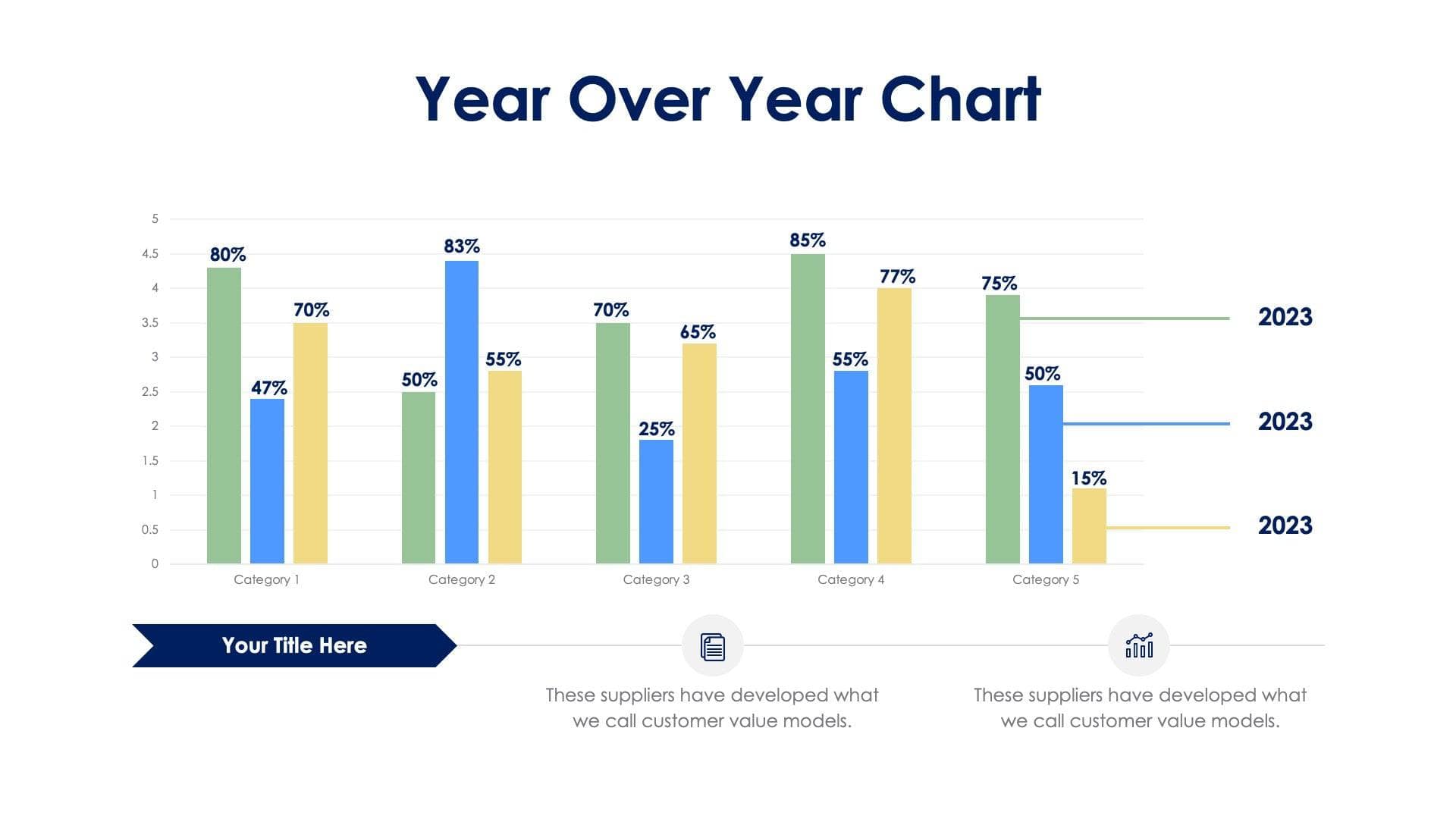 Year Over Year Chart Slide Infographic Template S06262301