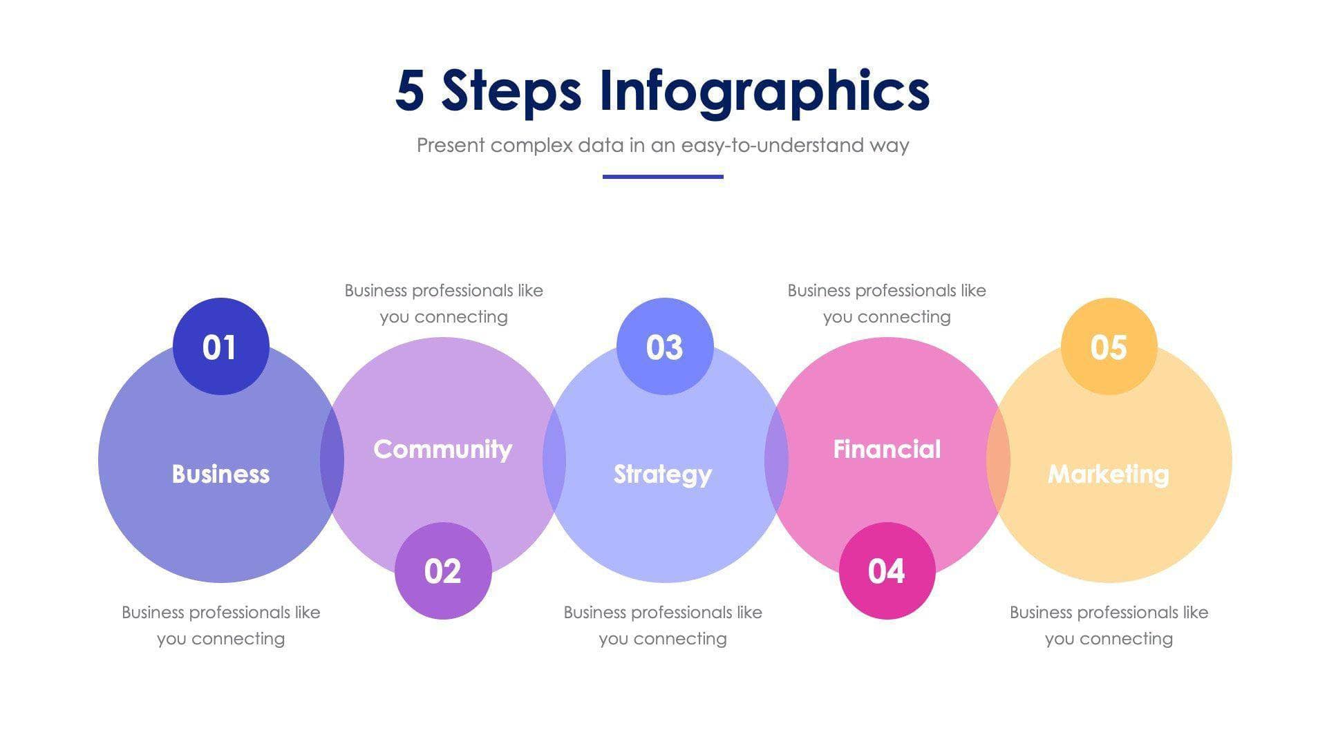 5 Steps Slide Infographic Template S11192118
