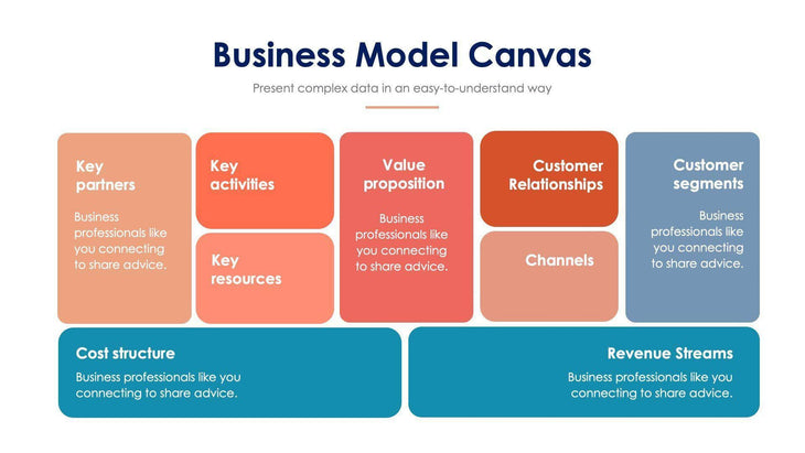 Business Model Canvas Slide Infographic Template S11232104 – Infografolio