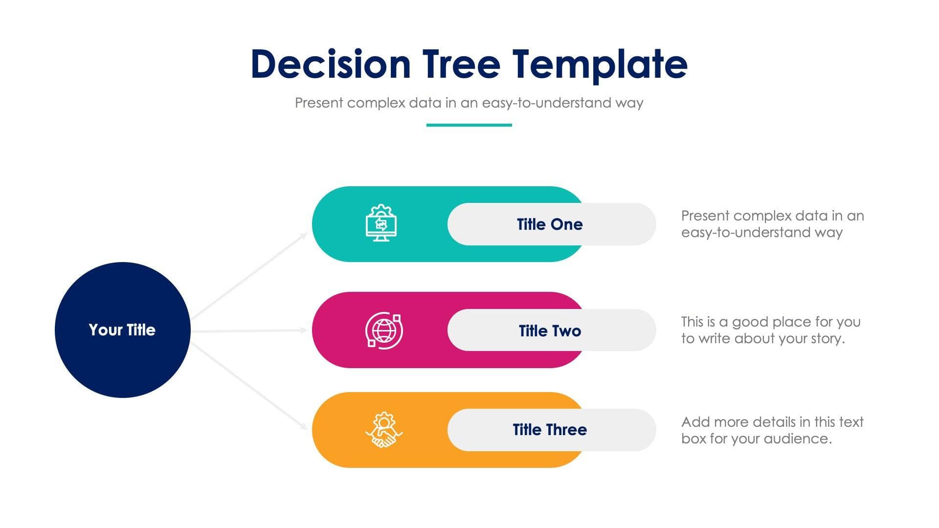 decision tree powerpoint template