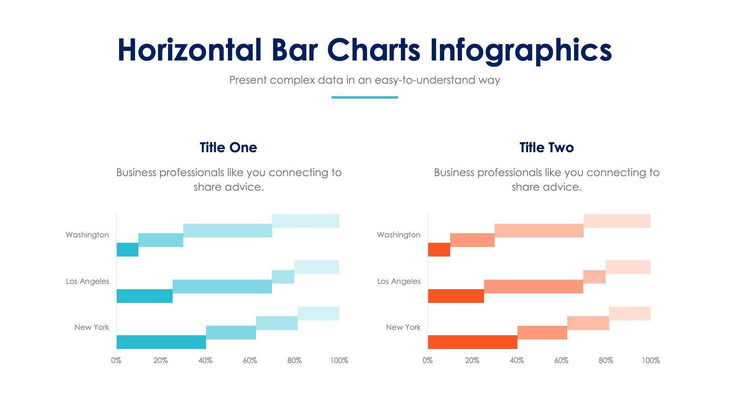 Horizontal Bar Charts Slide Infographic Template S02032204 – Infografolio