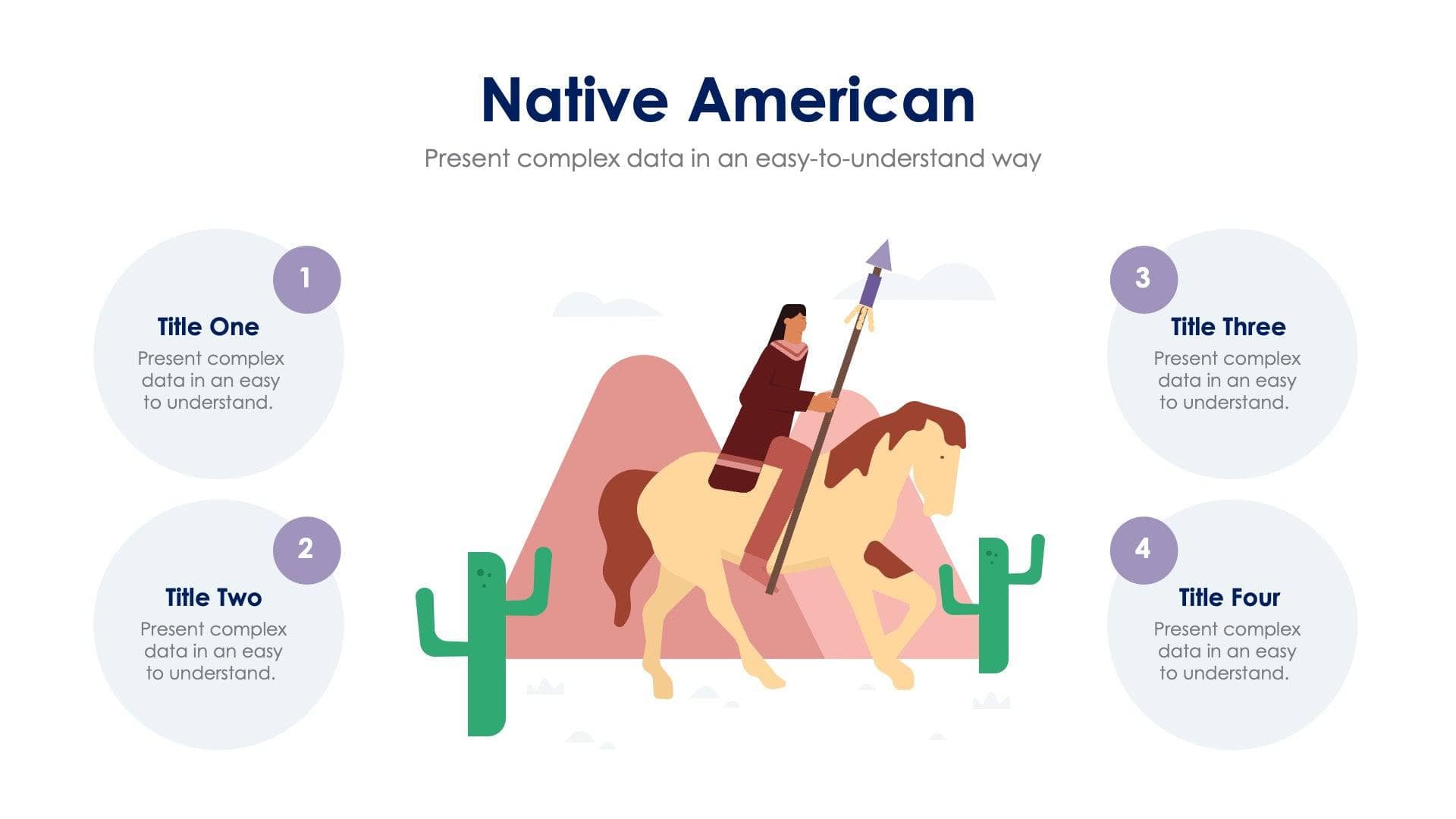 Native American Slide Infographic Template S01122305 Infografolio