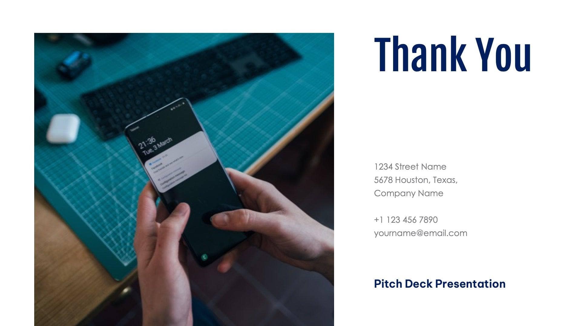 Thank You Slide Template S09202237 Infografolio