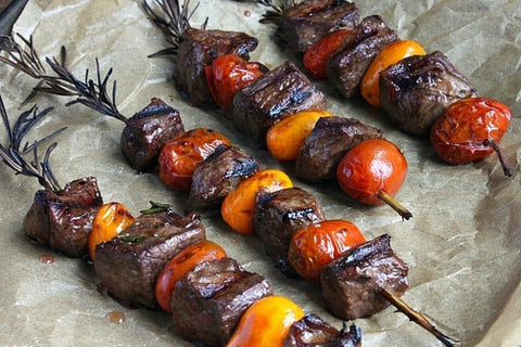 Rosemary Steak Skewers