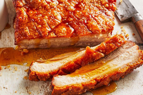 Five-Spice Glazed Crispy Pork Belly