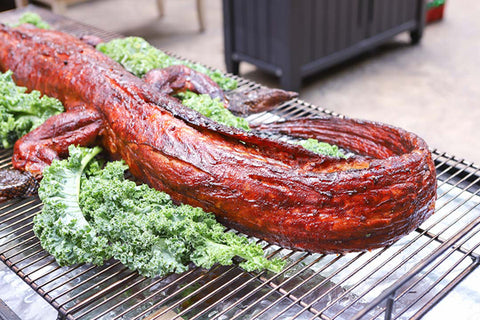 Five-Spice Glazed Crispy Pork Belly