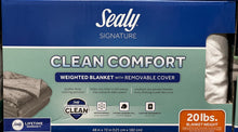 Load image into Gallery viewer, Sealy Weighted Blanket with Removable Cover
