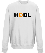 Cargar imagen en el visor de la galería, Bitcoin HODL Sweatshirt - Black Logo
