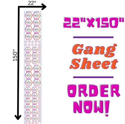 Custom UVDTF Gang Sheet