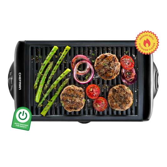 ChefmanundefinedStainless Steel & Glass Electric Warming Tray