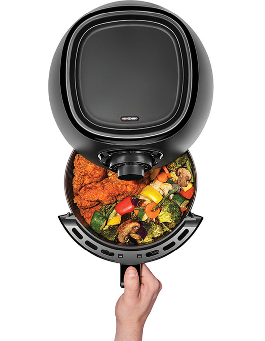 Chefman TurboFry® Touch Air Fryer, XL 8-Qt Family Size, One-Touch Digital  Control Presets, French Fries, Chicken, Meat, Fish, Nonstick  Dishwasher-Safe