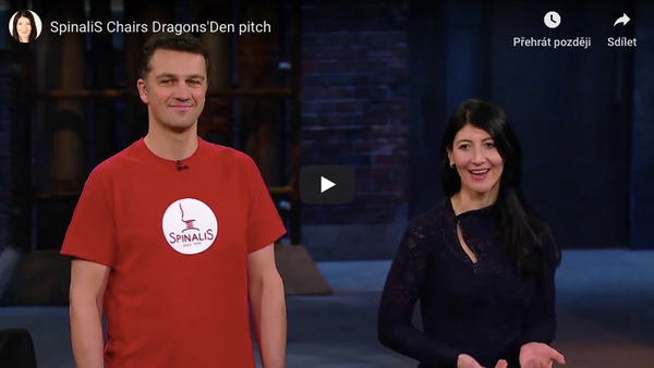 dragons den chairs Video of Spinalis at the dragons den - Spinalis Chair Canada 