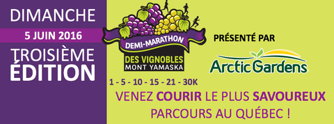 Demi-Marathon des Vignobles Mont Yamaska