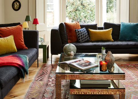 Victorian House Sitting room with bay window 