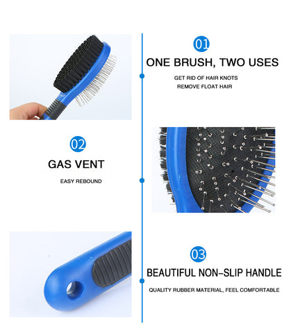 The details of the pet brush