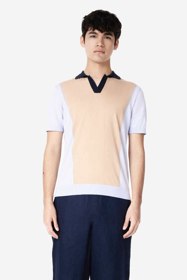 Zip-Up Polo Top - Ready-to-Wear 1AB7ID