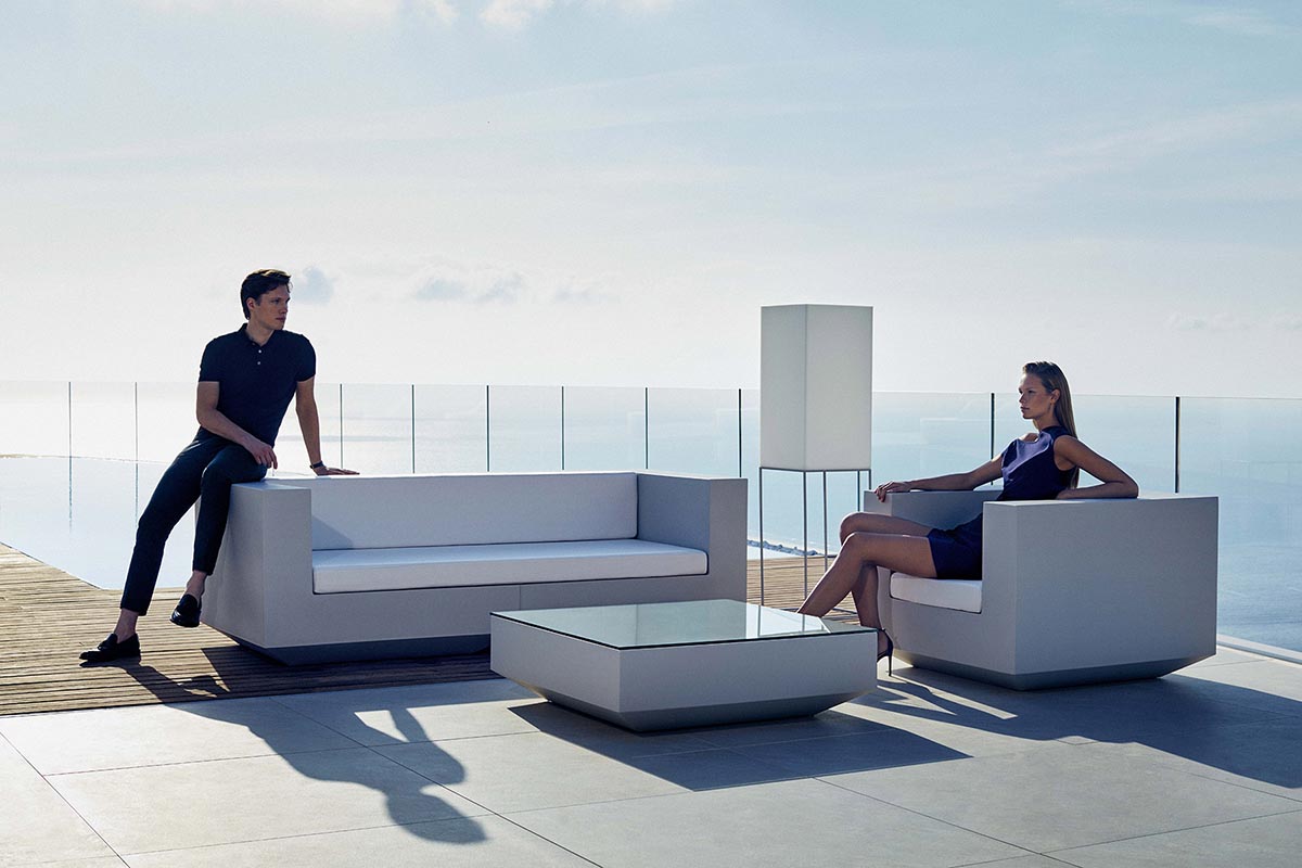 VELA 220cm outdoor sofa | VONDOM – Arqibo
