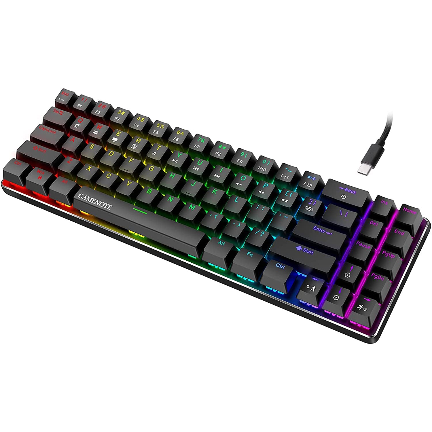 HAVIT KB512L 60% Gaming Mechanical Keyboard with 72... – Online EU