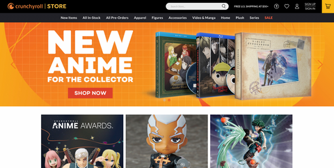 Crunchyroll Store Becomes Ultimate Destination for Anime Merch