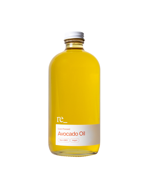 Avocado Oil, Cold-pressed, Bottle re_