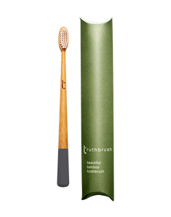 Bamboo Toothbrush Truthbrush grey