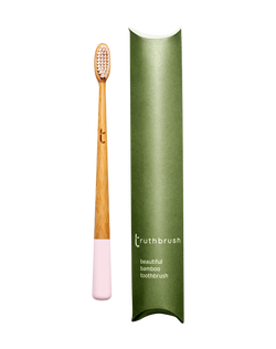 Bamboo Toothbrush Truthbrush pink