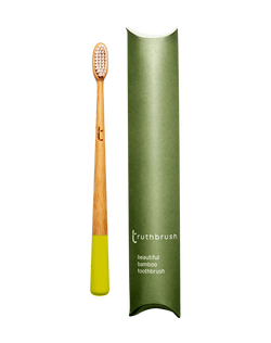 Bamboo Toothbrush Truthbrush yellow