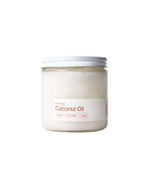 Coconut Oil, Raw, Virgin, Jar re_