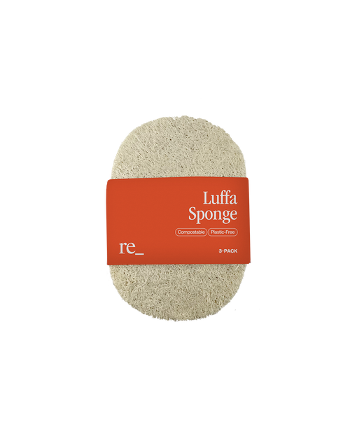 Compostable Luffa Sponge (3-Pack) re_