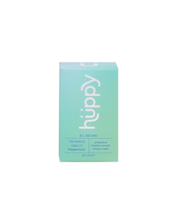 Huppy Toothpaste Tablets, Box Huppy Peppermint