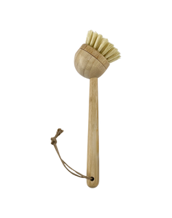 Natural Dish Brush re_ handle brush w sisal fiber