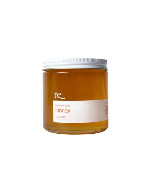 Raw Honey, Black Sage, Jar re_