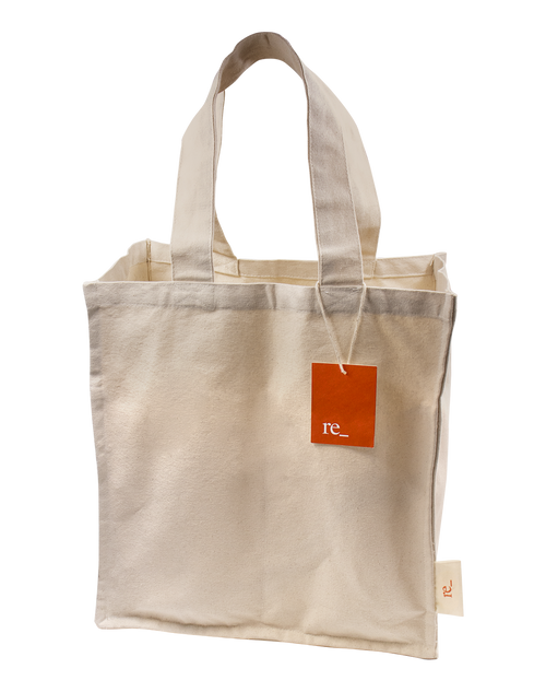 re_ Pocket Tote, Organic Cotton re_