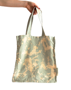 re_ x SUAY Pocket Tote, Organic Cotton re_ x SUAY Sage Tie-Dye