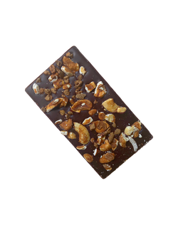 Salted Caramel & Cashew, Chocolate Bar Rawmio 1 bar (2.4 oz)