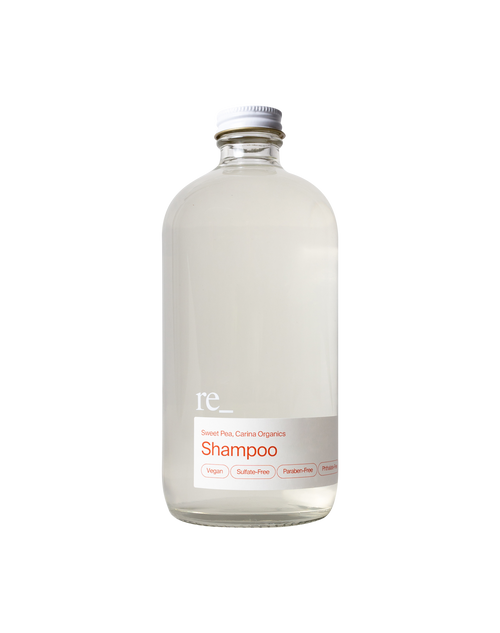 Shampoo, Sweet Pea, 16oz Bottle Carina Organics
