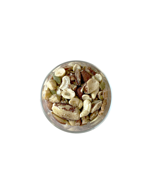 Sprouted Salted Nut Mix, Blend Living Intentions