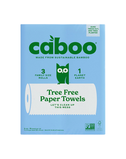 Tree-Free Paper Towels, Caboo, 3 pack Caboo