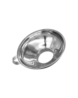 Wide Mouth Funnel, Stainless Steel re_