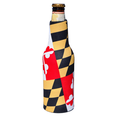 MCHIVER Maryland Flag Kids Water Bottle with Straw Insulated