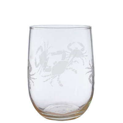 Blue Crab Life Stemless Wine Glass – Smyth Jewelers