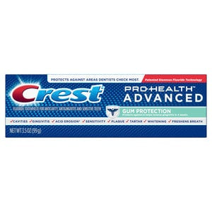 crest gum protection side effects