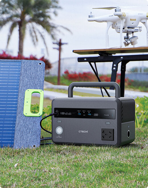 Solar Charging CTECHi GT300 power station