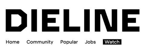 Logo of Dieline, featuring Just Hand Stuff, a natural and vegan hand balm company