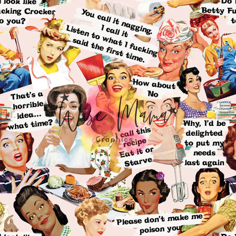 Sassy Vintage Ladies Saying Sassy Things