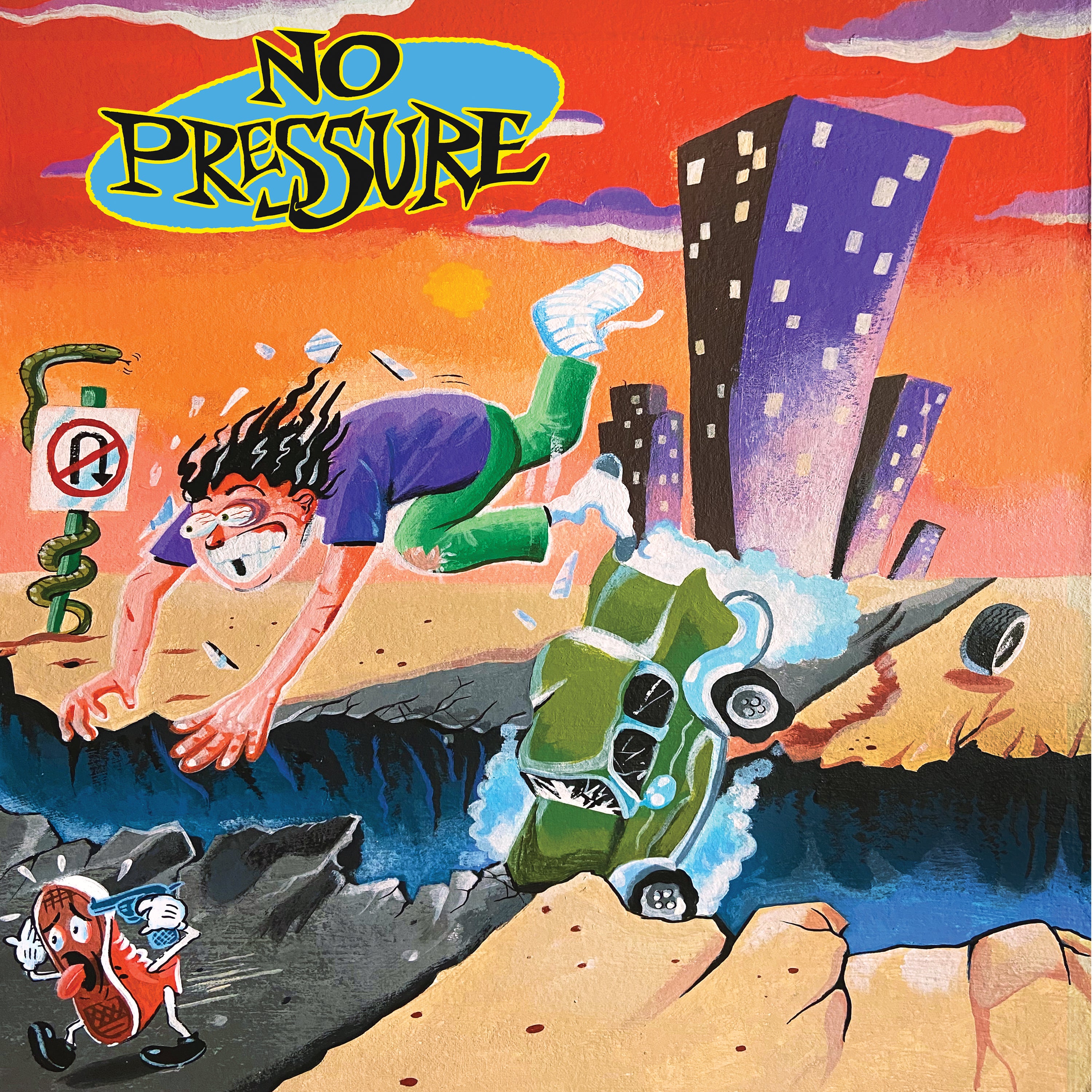 No Pressure - self titled CD / LP - Triple B Records product image