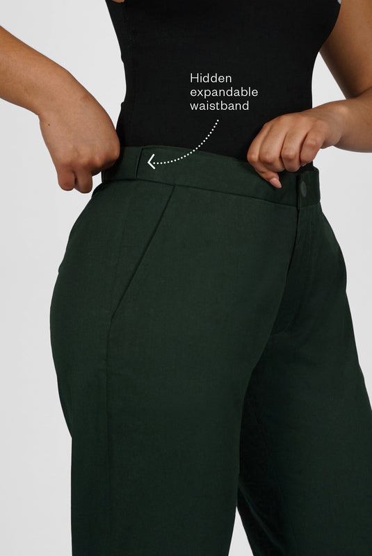 Lee® Women's Regular Fit Comfort Waist Straight Knit Pant - Walmart.com