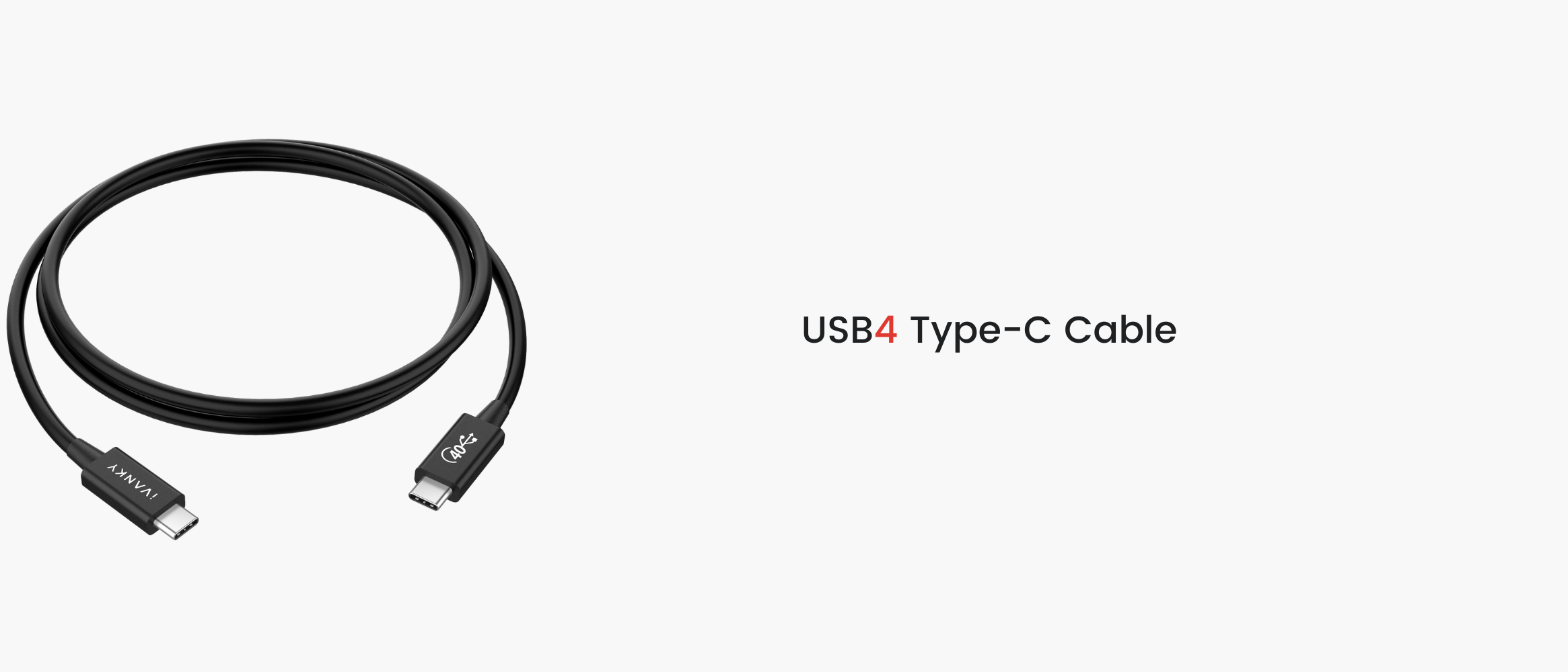 USB4 Type-Cケーブル