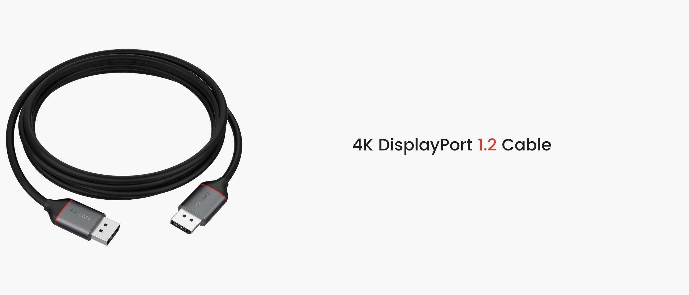 4K DisplayPort 1.2 Cable