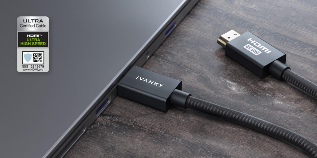 メーカー公式 iVANKY 8K HDMIケーブル HDMI 2.1 2M 8K＠60Hz 4K＠120Hz